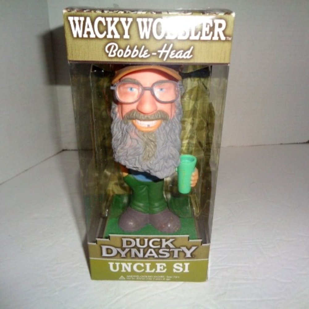 Duck Dynasty, Uncle SI Bobble-Head By Wacky Wobbler, New In Box